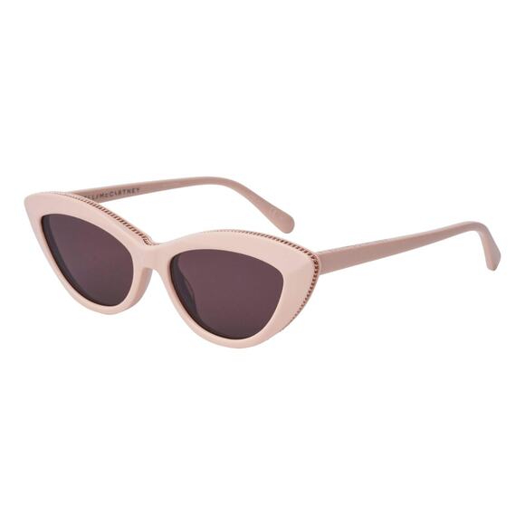 Stella McCartney Women's Chain Trimmed Cat Eye Sunglasses SC0187S - Picture 1 of 4